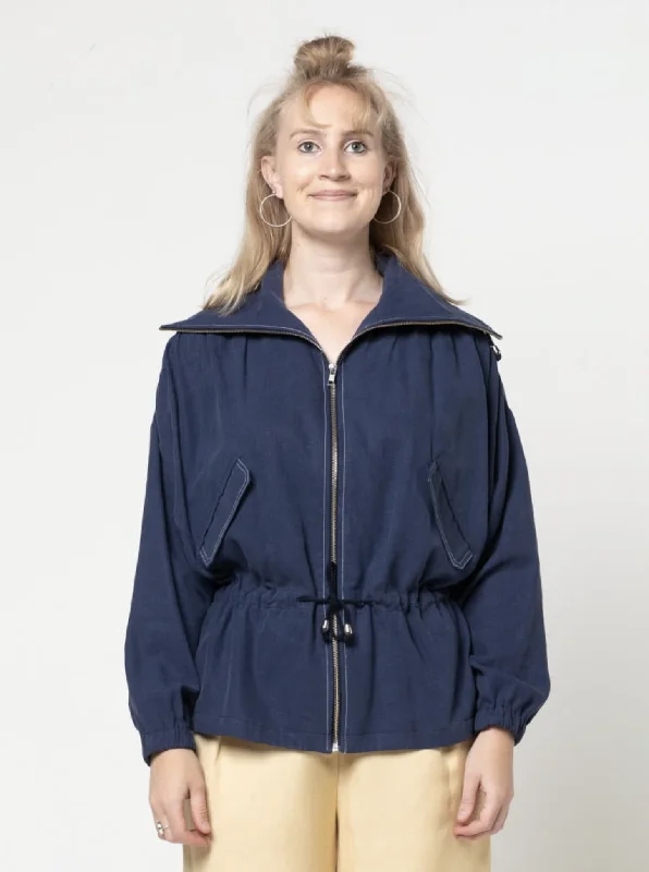 Style Arc Austin Jacket Elasticated Drawstring Belted