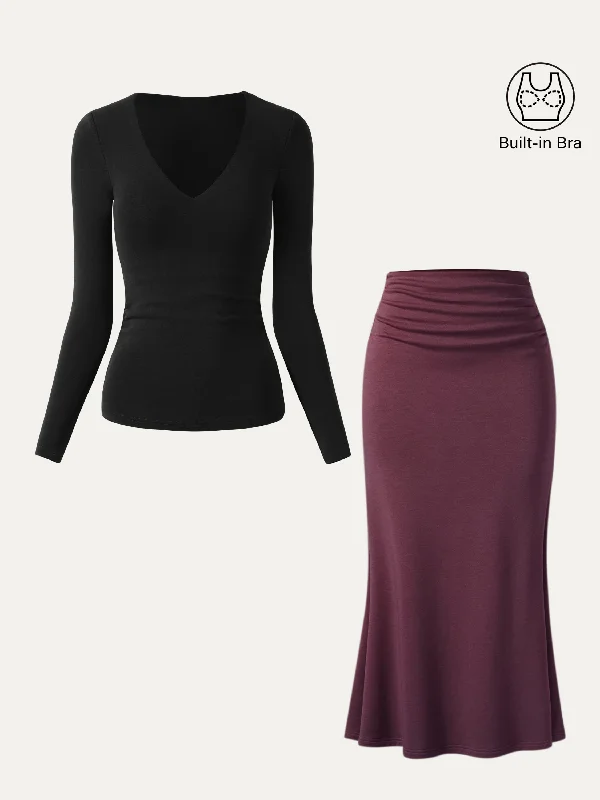 Black/Plum