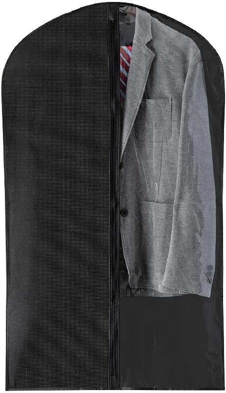 Garment Bag Sturdy Suit Dress Cover for with a Clear Panel for Easy Viewing