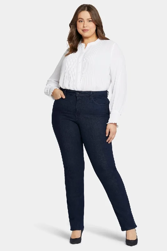 Marilyn Straight Jeans in Plus size - Rinse WPRIMS8517 by NYDJ