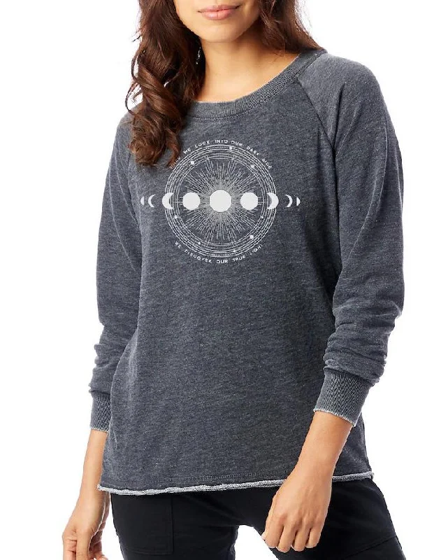 Women's Moon Shadow Loved-In French Terry Pullover